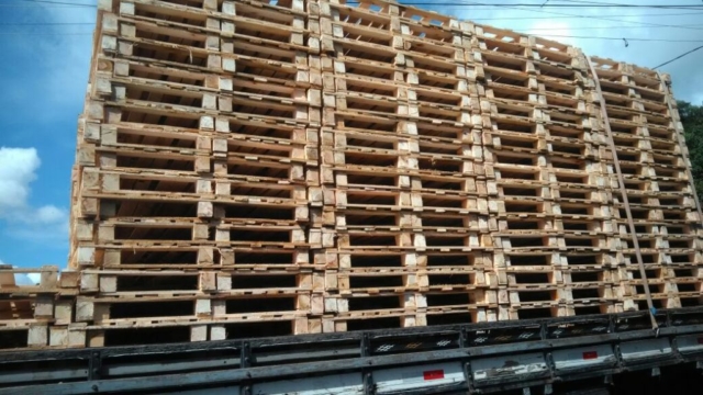 Carregamento de pallets